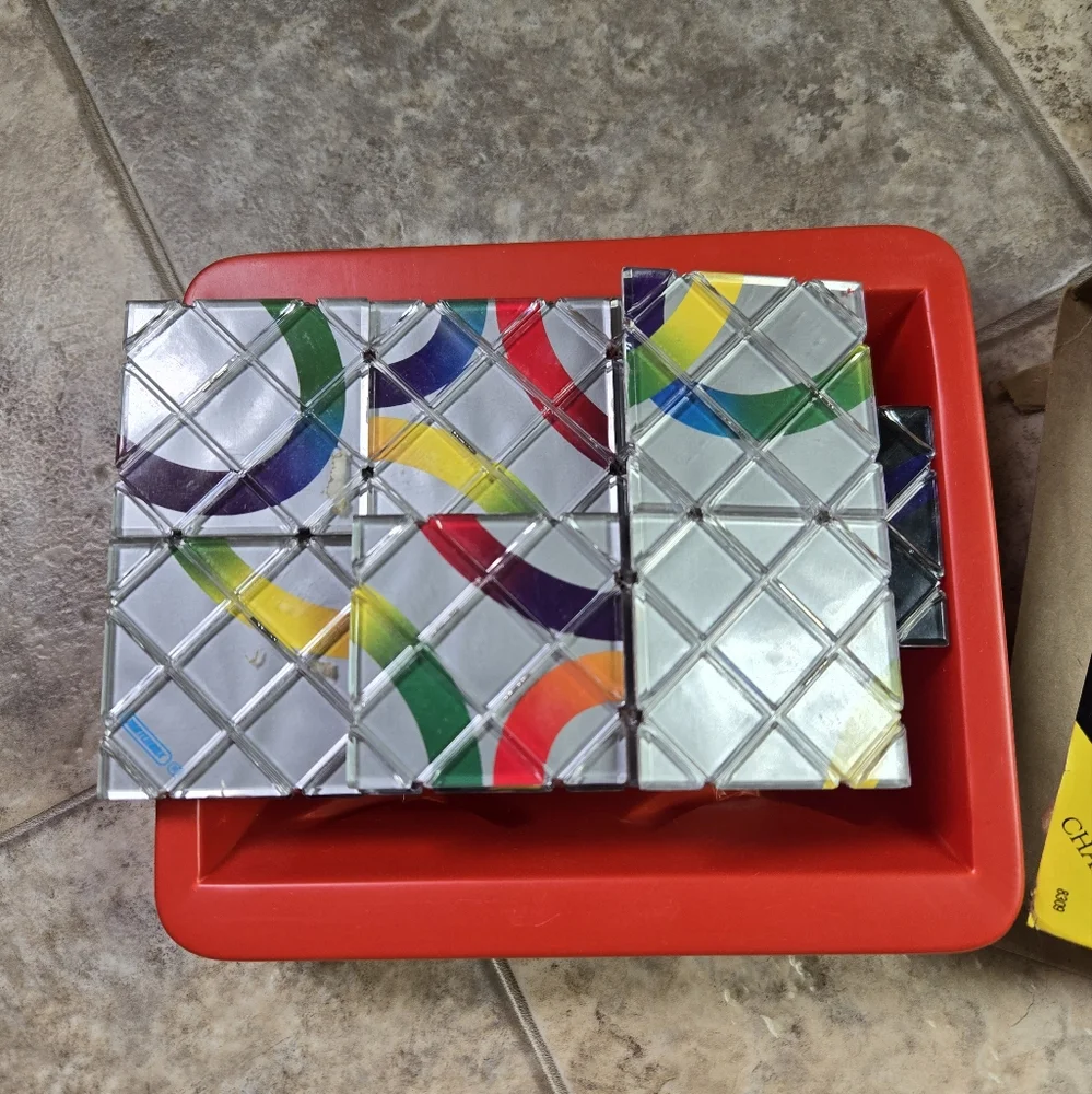 Vintage 1987 Matchbox Rubik's Magic Puzzle Cube Brain Teasers